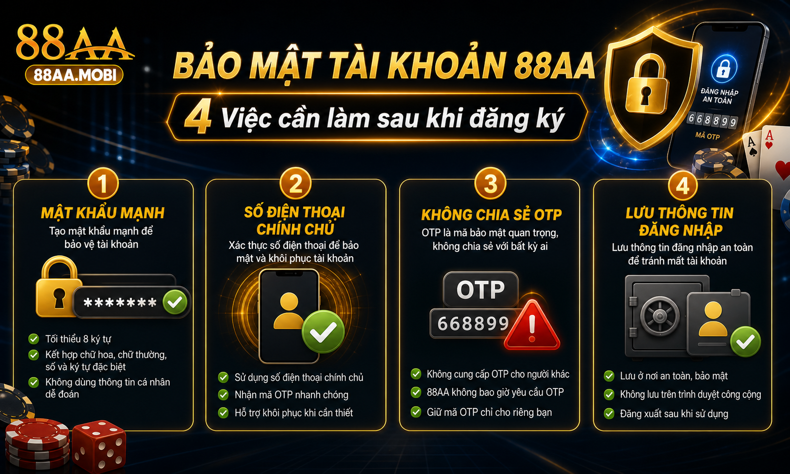 Biểu mẫu đăng ký tài khoản 88AA