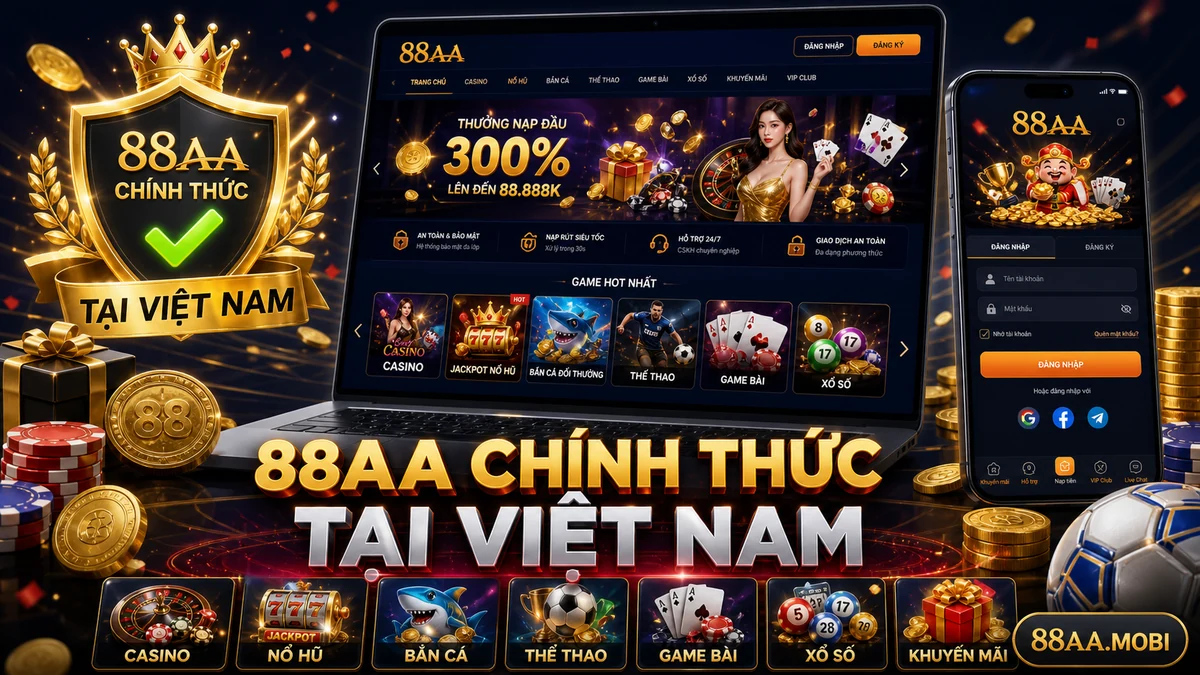 88AA chính thức tại Việt Nam